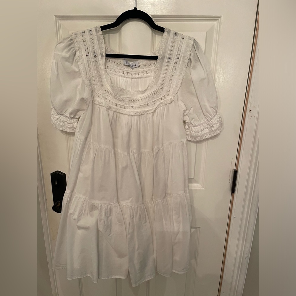 En Saison dress. White